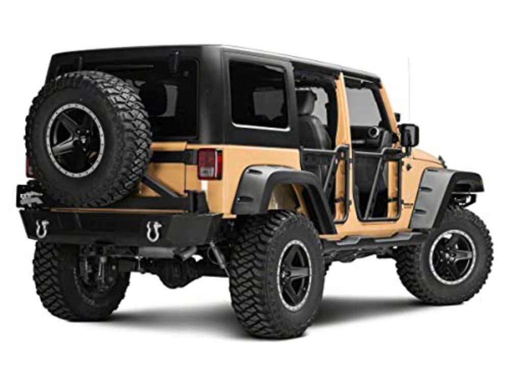 Barricade Off-Road - Trail Doors | Extreme HD Series (Rear) - 2007-2018 Wrangler Unlimited JKU
