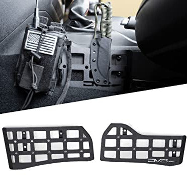 DV8 Offroad - Center Console Molle Panels - 2018-Current Wrangler/Gladiator