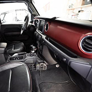 DV8 Offroad - Center Console Molle Panels - 2018-Current Wrangler/Gladiator