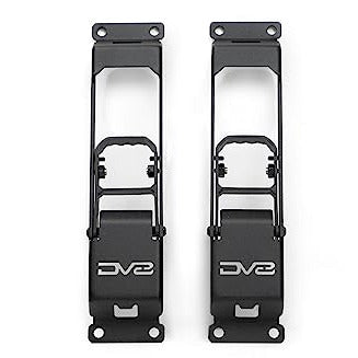 DV8 Offroad - Hinge Mounted Steps - 2007-Current Wrangler/Gladiator