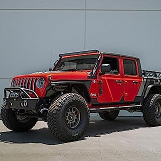 DV8 Offroad - Hinge Mounted Steps - 2007-Current Wrangler/Gladiator