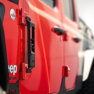 DV8 Offroad - Hinge Mounted Steps - 2007-Current Wrangler/Gladiator
