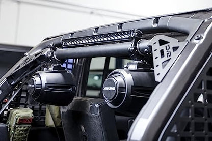 DV8 Offroad - Rear Tower Speaker Mounting Bar - 2018-Current Wrangler Unlimited JLU