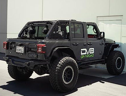 DV8 Offroad - Rear Tower Speaker Mounting Bar - 2018-Current Wrangler Unlimited JLU