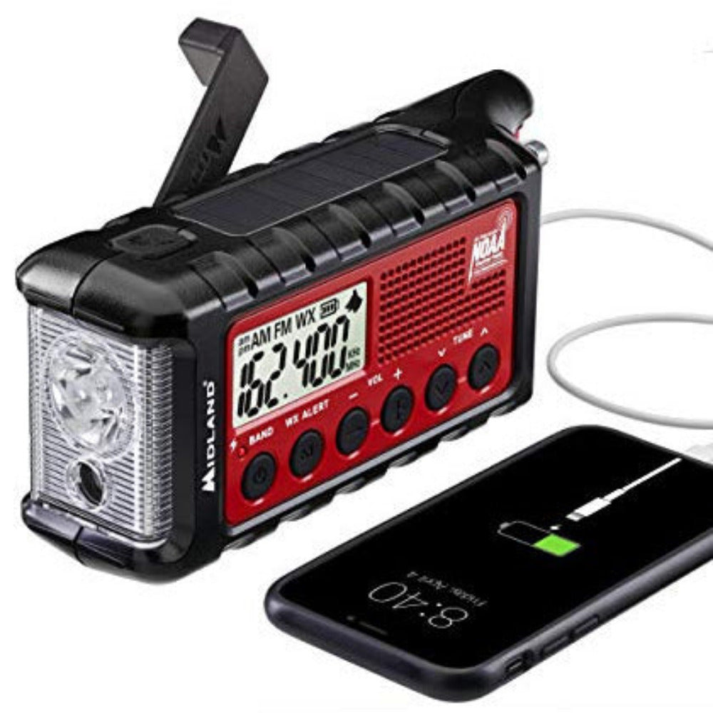 Midland - Emergency Crank NOAA Weather Scan & AM/FM Radio