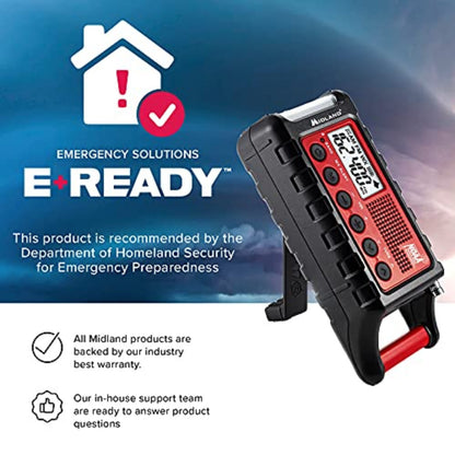 Midland - Emergency Crank NOAA Weather Scan & AM/FM Radio