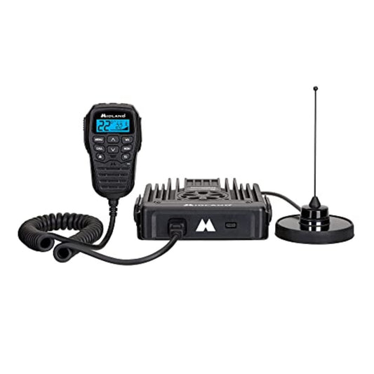 Midland - MicroMobile 50 Watt GMRS Radio w/ NOAA Weather Scan & Alert