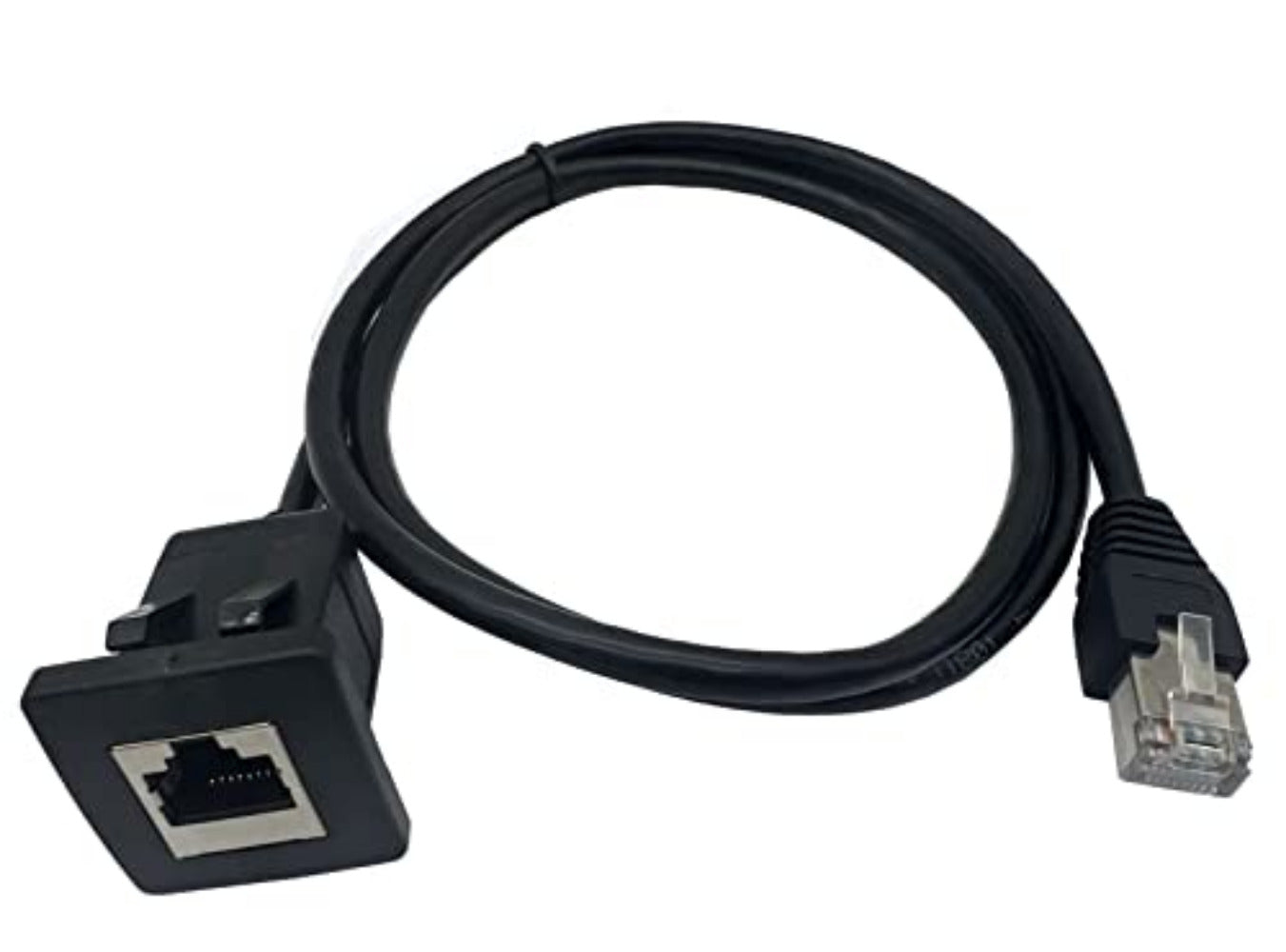 Qaoquda - Flush Mount Cat5e RJ45 Cable Port (Square)