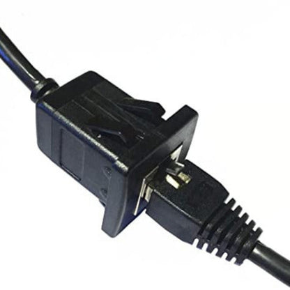 Qaoquda - Flush Mount Cat5e RJ45 Cable Port (Square)